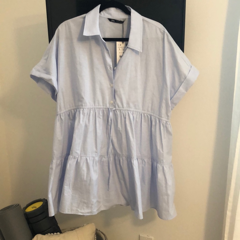 Light Blue Zara Dress